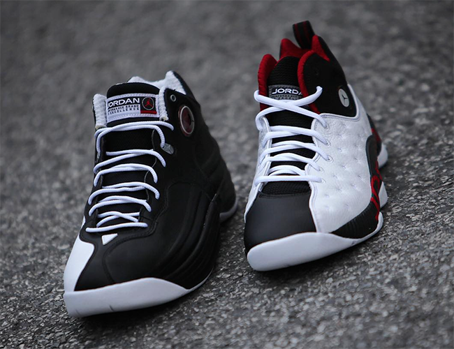 Jordan Team 2 Retro White Black Red