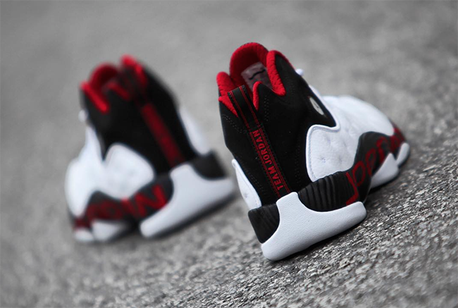 Jordan Team 2 Retro White Black Red