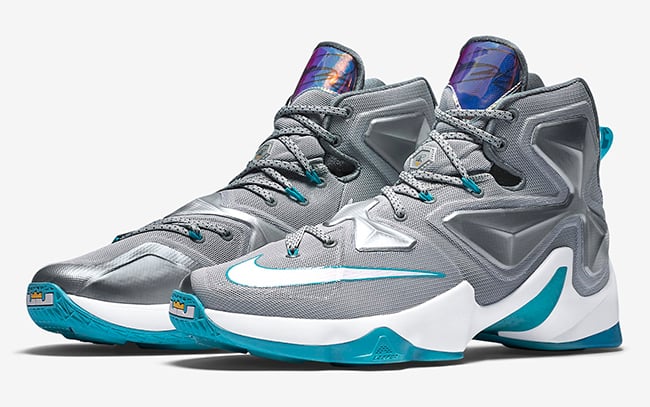 lebron 13 blue and white