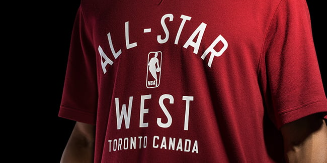 NBA 2016 All Star Jerseys Uniforms Toronto