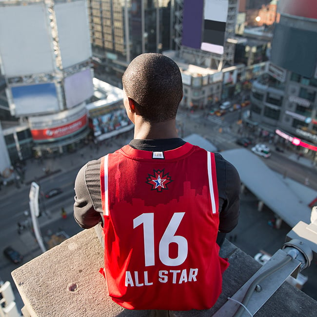 NBA 2016 All Star Jerseys Uniforms Toronto