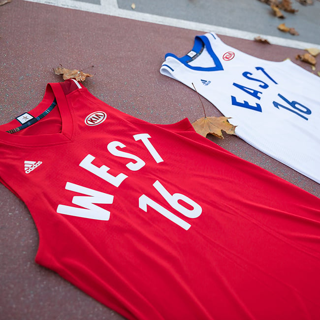 NBA 2016 All Star Jerseys Uniforms Toronto