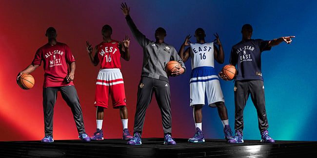 adidas Unveils NBA 2016 All Star Jerseys