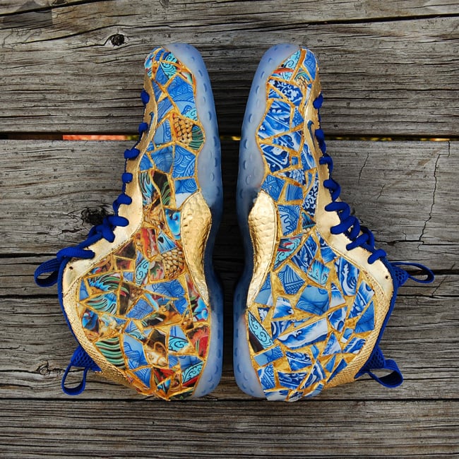 Nike Air Foamposite One Kintsugi Custom