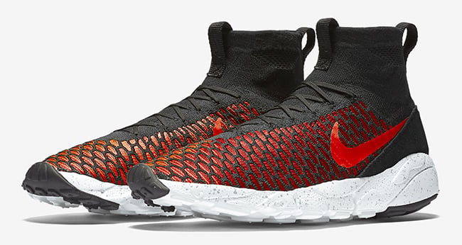 Nike Air Footscape Magista Black / Red Official Images