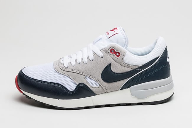 Nike Air Odyssey White Obsidian Grey Red