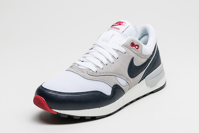 Nike Air Odyssey White Obsidian Grey Red