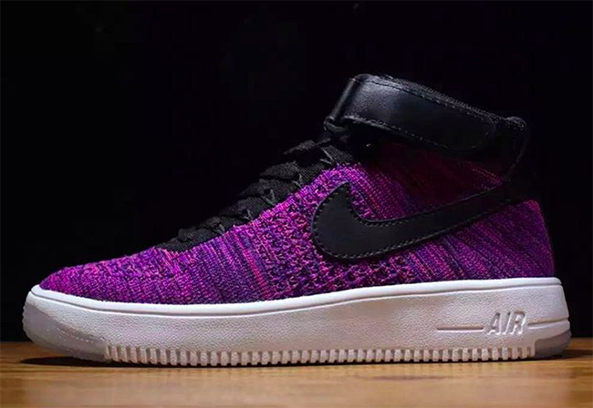 First Look at the Nike Flyknit Air Force 1 ‘Purple’