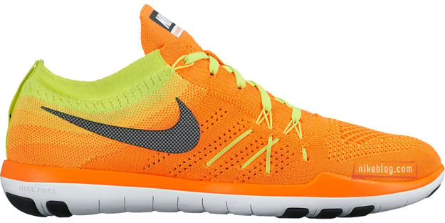 Nike Free TR Focus Flyknit Orange Volt