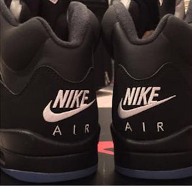 Nike Air Jordan 5 Black Metallic Silver 2016 | SneakerFiles