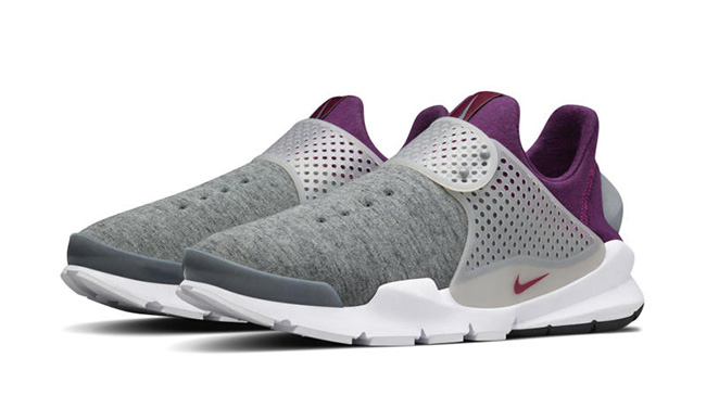 Nike Sock Dart Tech Fleece Grey Purple