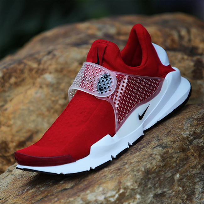 Nike Sock Dart Red White 2016 | SneakerFiles