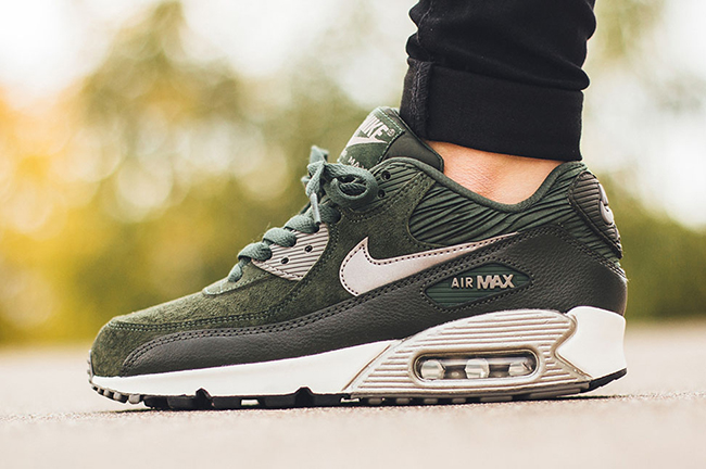 air max 90 leather green