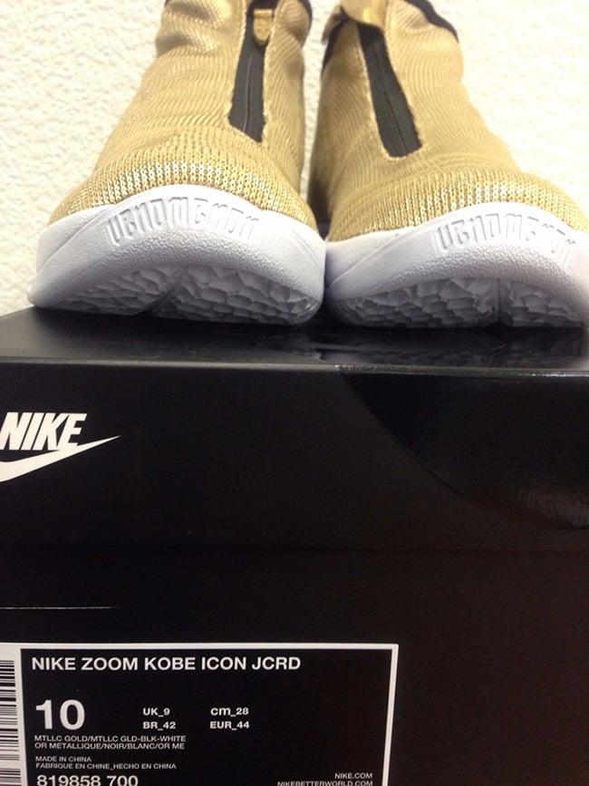 Nike Zoom Kobe Icon Metallic Gold