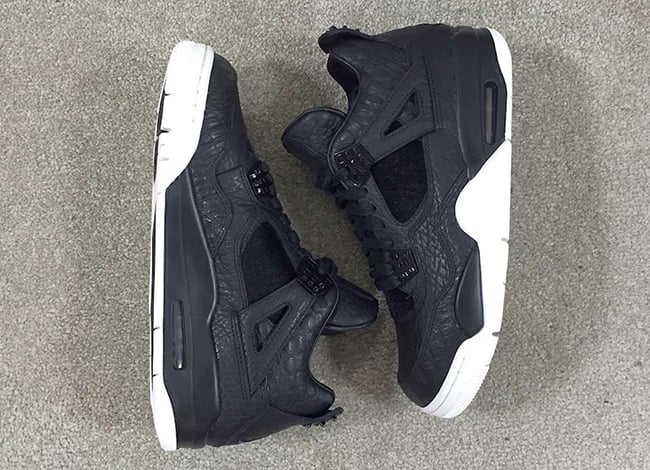 Pinnacle Air Jordan 4 Black White