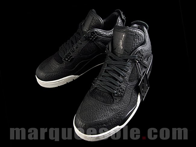 Premium Air Jordan 4 Retro Black