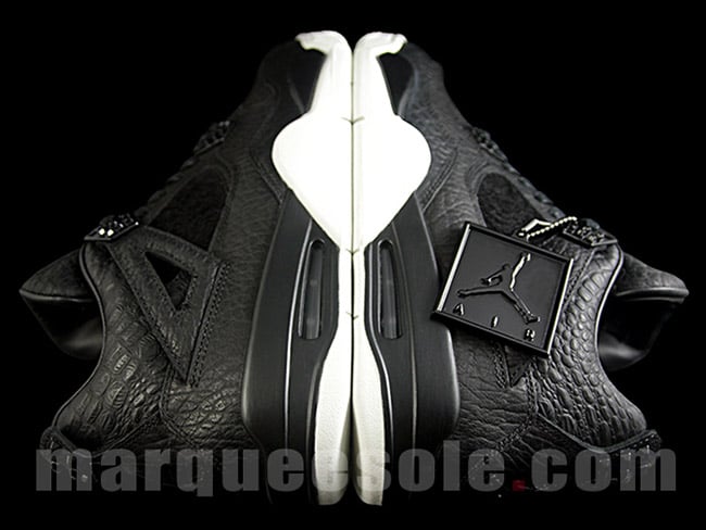 Premium Air Jordan 4 Retro Black