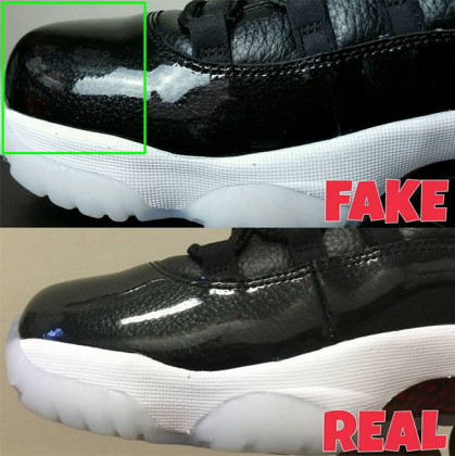 Air Jordan 11 72 10 Legit Real Fake | SneakerFiles