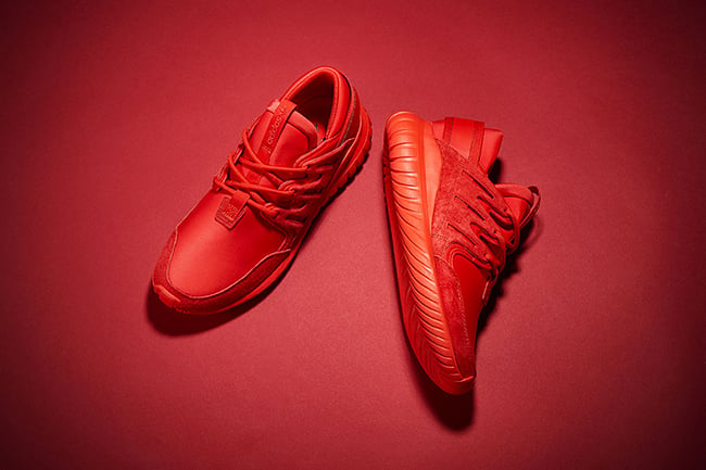 Red adidas Tubular Nova