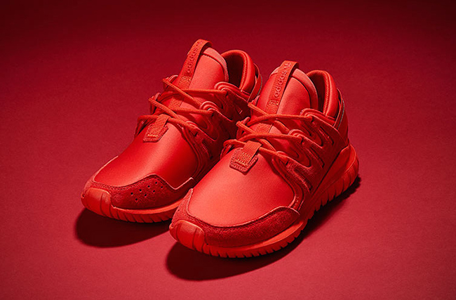 Red adidas Tubular Nova