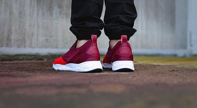 Reebok Furylite Slip On Knit Burgundy