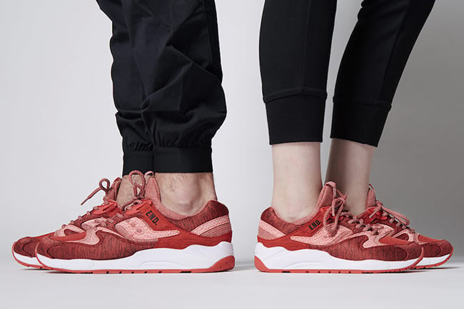 Saucony Grid 9000 Red Noise