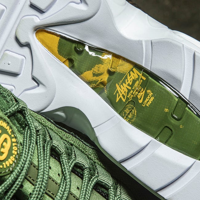 stussy air max 95 green