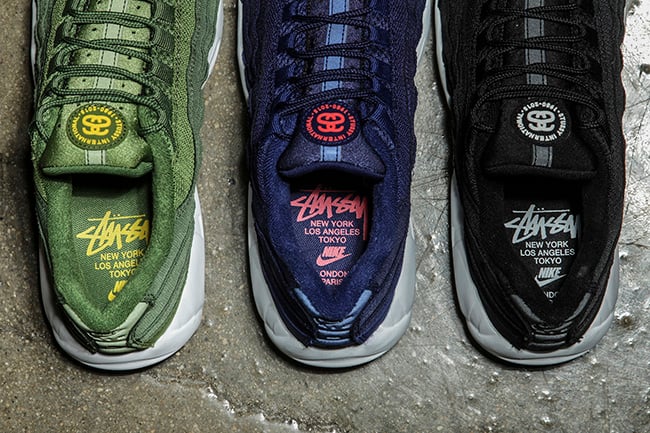 stussy air max 95 blue