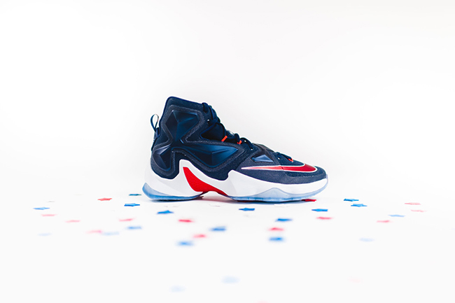 USA Navy Nike LeBron 13