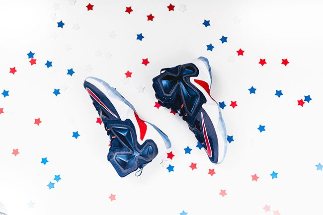 USA Navy Nike LeBron 13