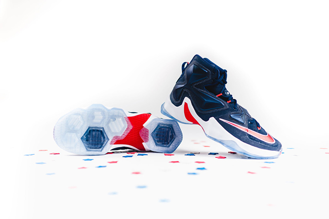 USA Navy Nike LeBron 13