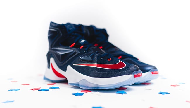 USA Navy Nike LeBron 13