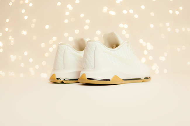 White Woven Nike KD 8 EXT