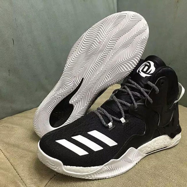 adidas D Rose 7 Black White