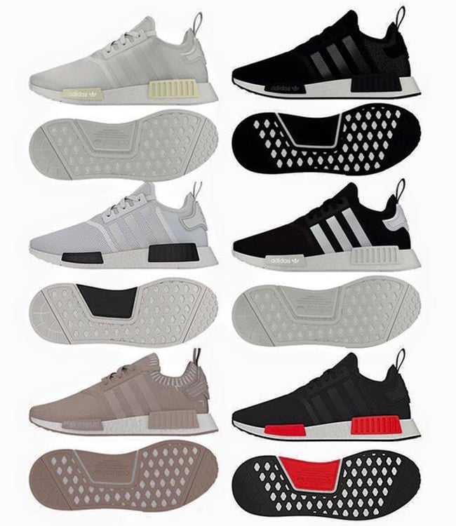 all adidas nmd colorways