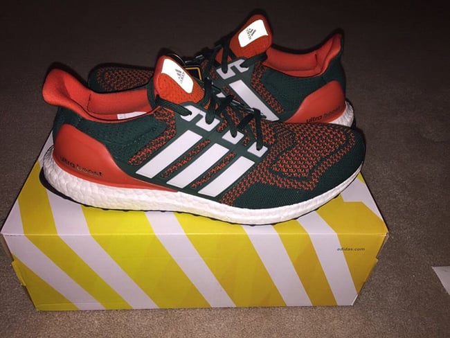 adidas boost miami hurricanes