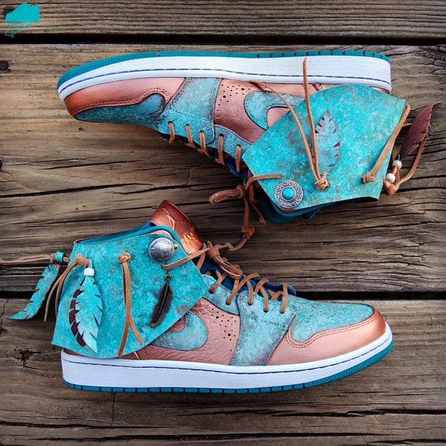 Air Jordan 1 Moccasin Patina Custom