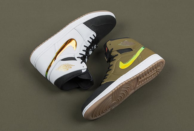 Two Pairs of the Air Jordan 1 Nouveau Are Starting to Release
