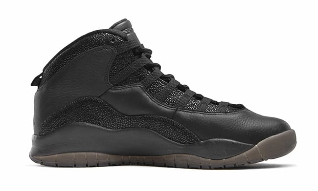 Air Jordan 10 OVO Black February 2016