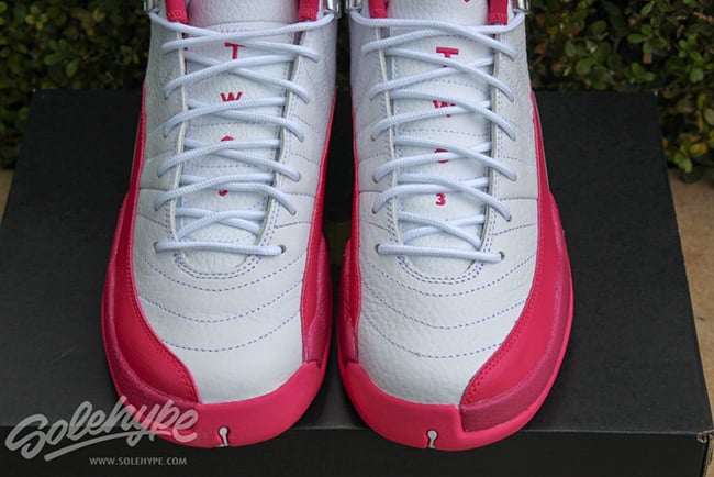 Air Jordan 12 GS White Pink 510815-109