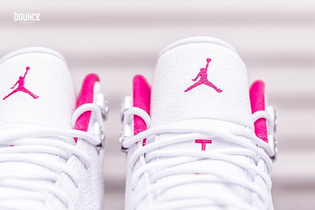 Air Jordan 12 Pink White Valentines Day