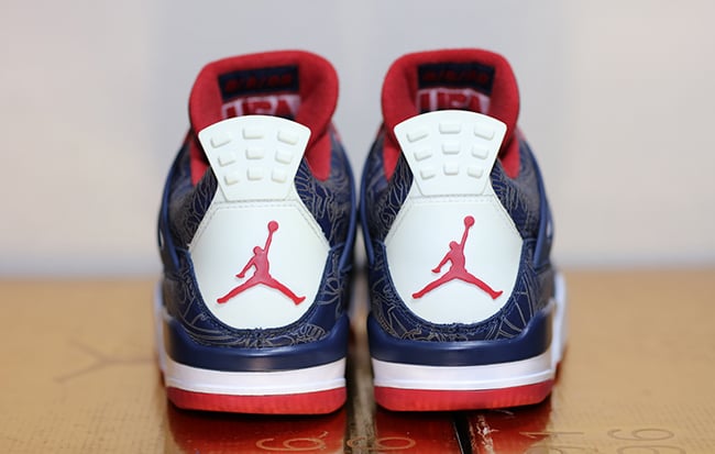 Air Jordan 4 Melo Olympic Laser 2008