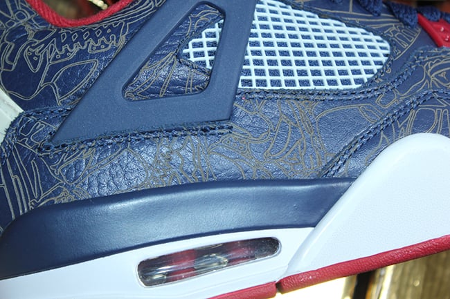 Air Jordan 4 Melo Olympic Laser 2008