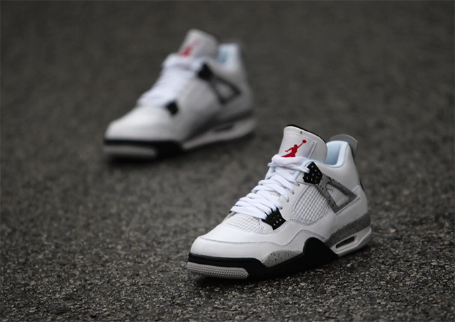 Air Jordan 4 OG White Cement Nike Air