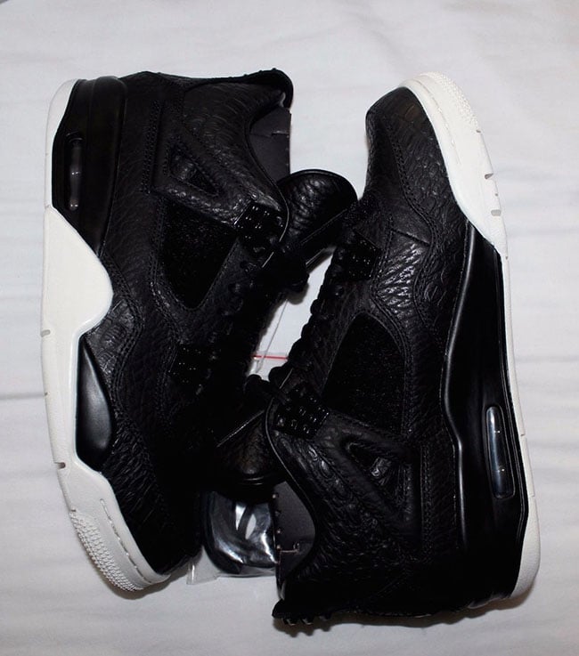 Air Jordan 4 Premium Black Release Date | SneakerFiles