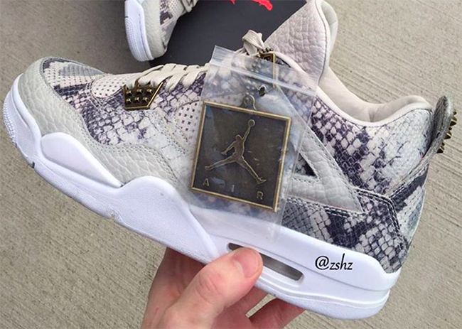 Air Jordan 4 Premium Snakeskin