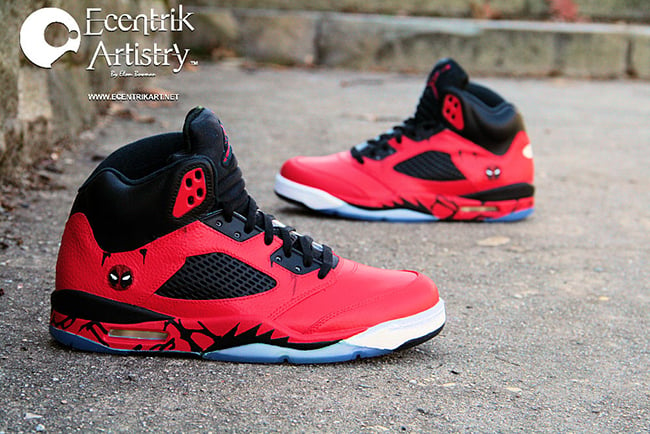 deadpool jordans 4