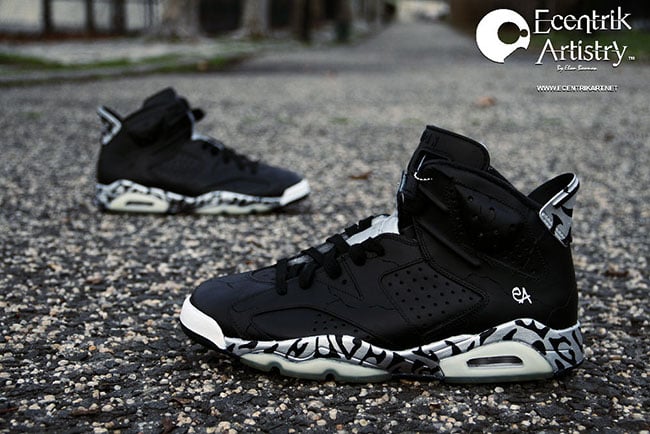 Air Jordan 6 Nightblade Custom