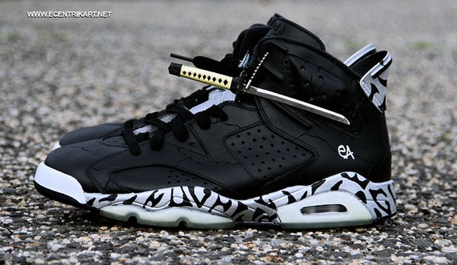 Air Jordan 6 Nightblade Custom