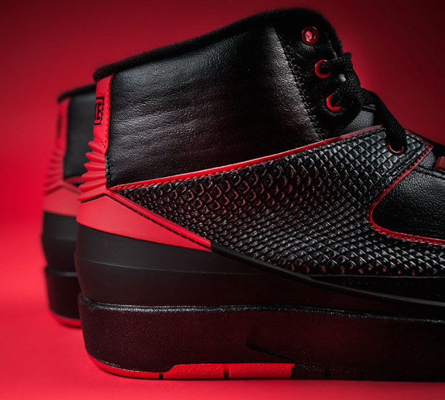 Alternate Air Jordan 2 Black Red